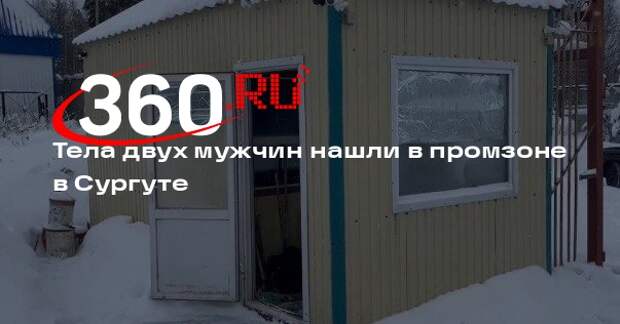 Тела двух мужчин нашли в промзоне в Сургуте