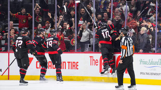 23 сейва Сорокина не спасли «Айлендерс» от поражения в матче с «Оттавой»