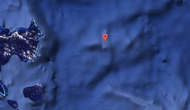 2. Сабль (Sandy Island) - остров-призрак в Тихом океане google, google maps, интересно, карта google, неизвестные, таинственные места, что это