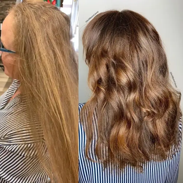 10 очаровательных стрижек для женщин страше 60 лет на длинные волосы