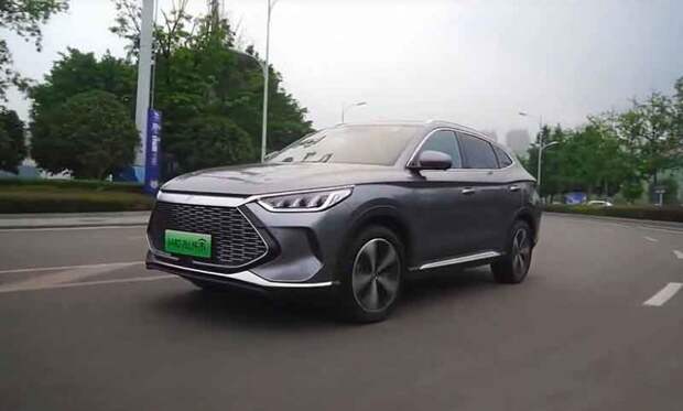 Гибридный кроссовер BYD Song PLUS DM-i