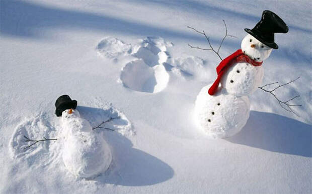 Creative Snowman