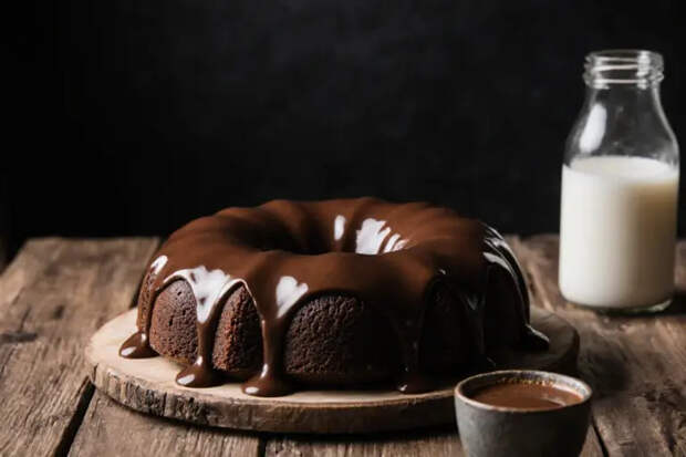 Самый простой шоколадный торт