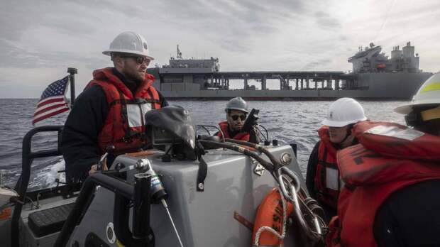 Боевые корабли ВМС США прибыли в морские порты Прибалтики