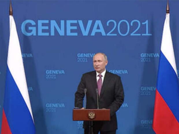 “Никакой враждебности”: Путин на пресс-конференции озвучил итоги встречи с Байденом