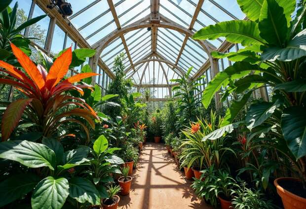 Большая и современная оранжерея появится в саду юннатов в Рязани
