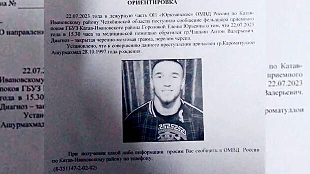 Бастрыкин занялся делом мигранта, проломившего голову ветерану СВО в Челябинской области