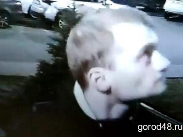 Липчан просят помочь поймать вора