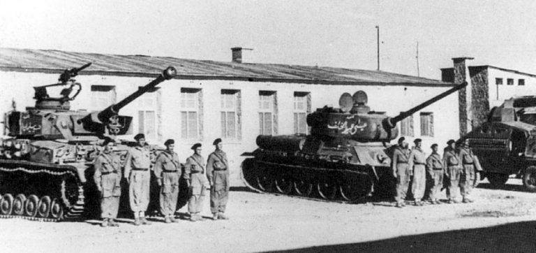 Использование германской бронетанковой техники в послевоенное время