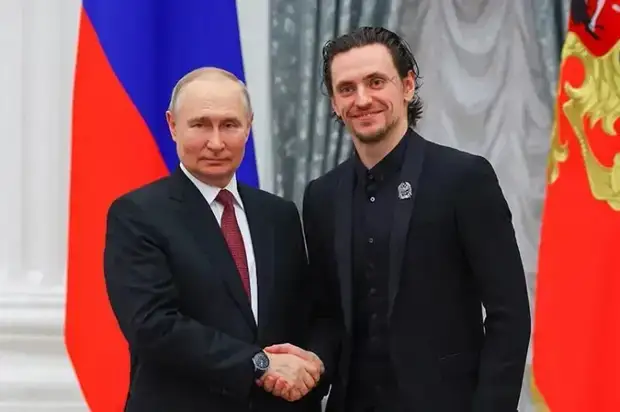 Владимир Путин и Сергей Полунин