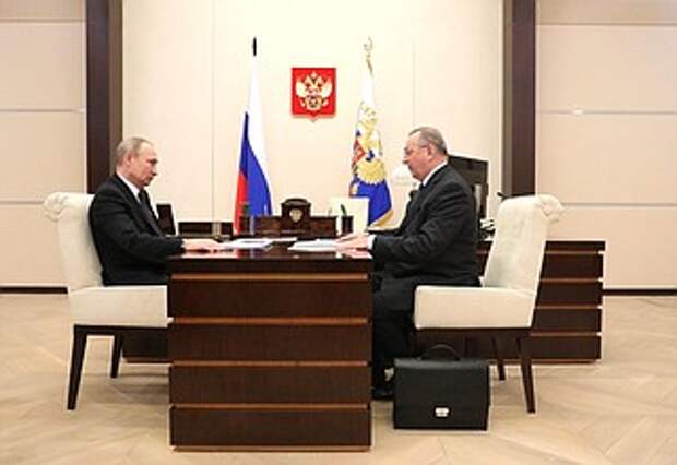 Встреча с главой компании «Транснефть» Николаем Токаревым