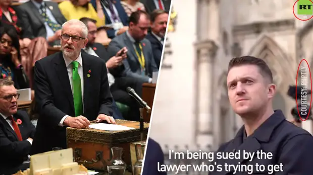 Официальный аккаунт в Twitter Джереми Корбина без разрешения опубликовал эксклюзивное видео Ruptly с аккаунта RT UK