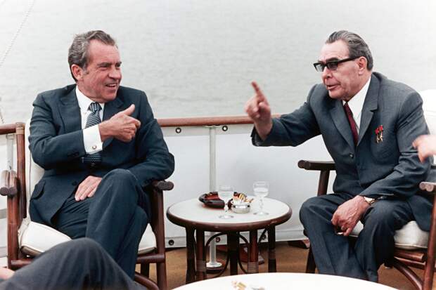 Встреча Брежнева и Никсона
