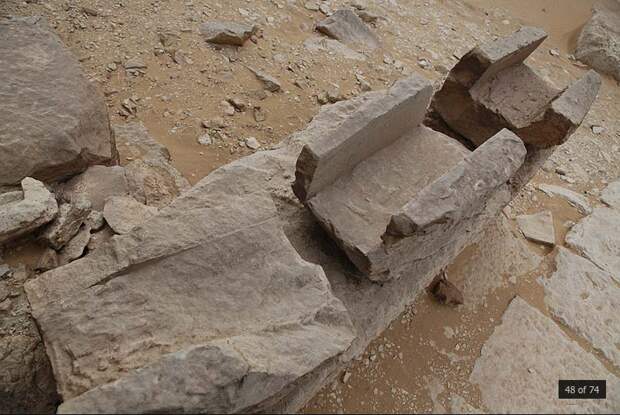 Пирамиды Саккары: "машинные" участки древних блоков