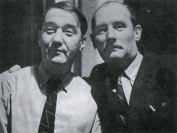 Лев Николаевич Гумилев и Орест Николаевич Высотский, 1957 год.