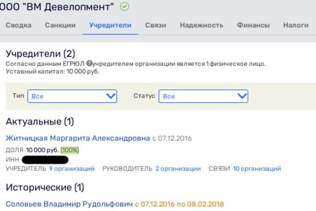 Брынцалов получил 