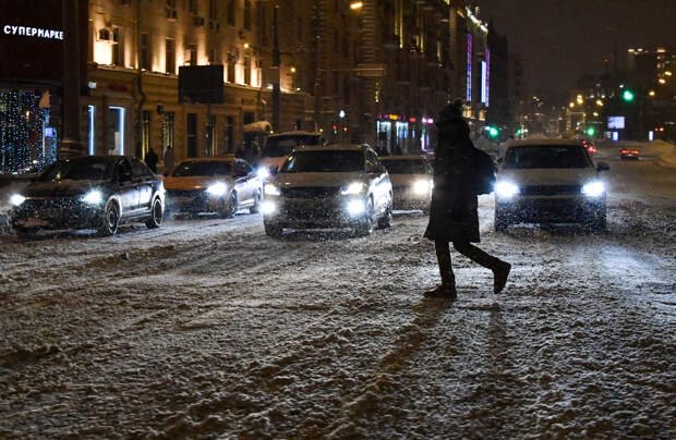 Прошлая ночь в Москве стала самой холодной с начала зимы