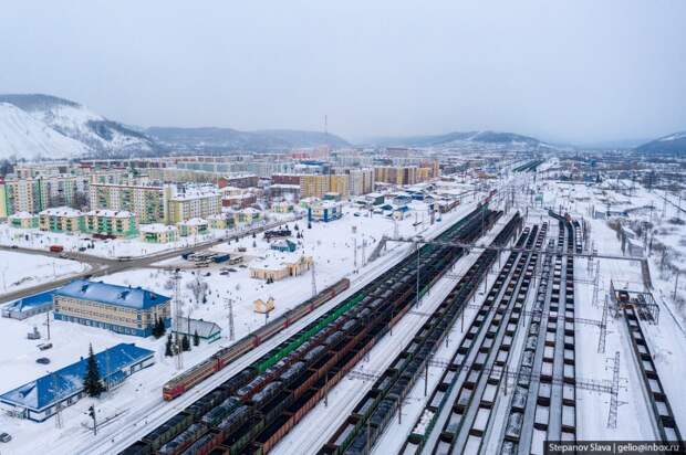 Междуреченск с высоты – город природы и угля