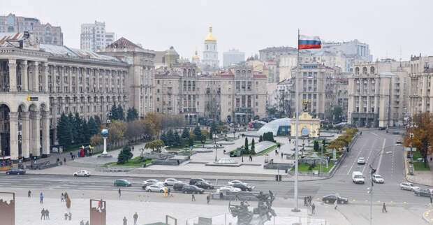 Киев, майдан незалежности, фото - Медведев