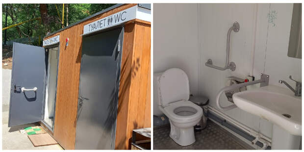 Жители посёлка Массандра похвалили местный обновлённый туалет