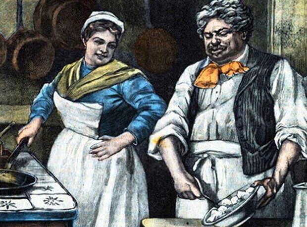 Александр Дюма-отец если и нуждался в кухарке, то скорее как в помощнице, сам прекрасно справляясь с приготовлением блюд