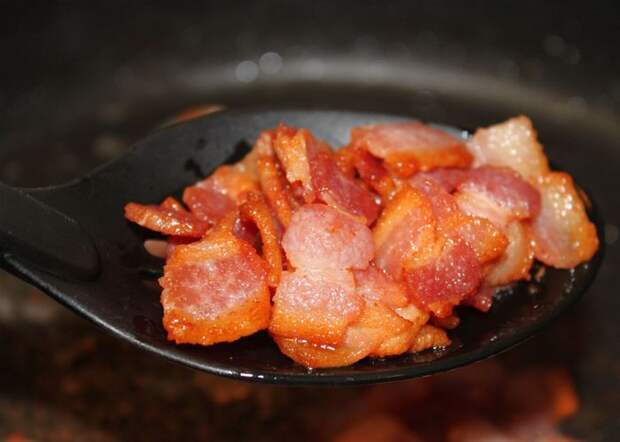 Неожиданно полезно: свиные шкварки. Неожиданно полезно: свиные шкварки.