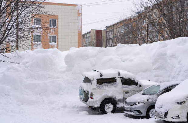 Назван регион России с двухметровыми сугробами