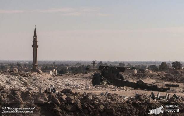Как бьётся осаждённый ИГ сирйиский город Дейр-эз-Зор