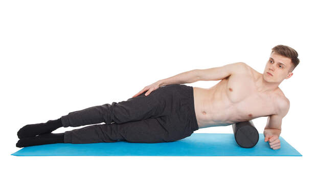 МФР упражнения — боковая часть спины