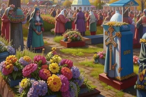 Фуршеты на кладбище оскорбляют память усопших