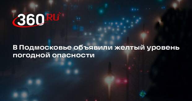 Гидрометцентр: в Москве и области объявили желтый уровень опасности из-за тумана