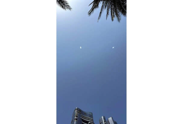 Работа ПВО над Абу-Даби