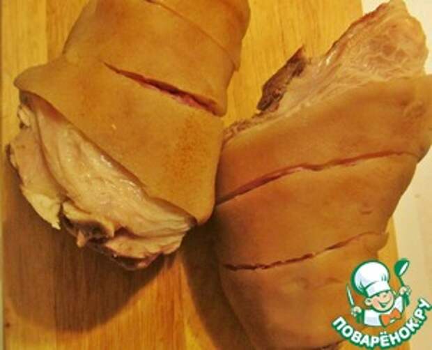 Свиная рулька китайским манером Рулька