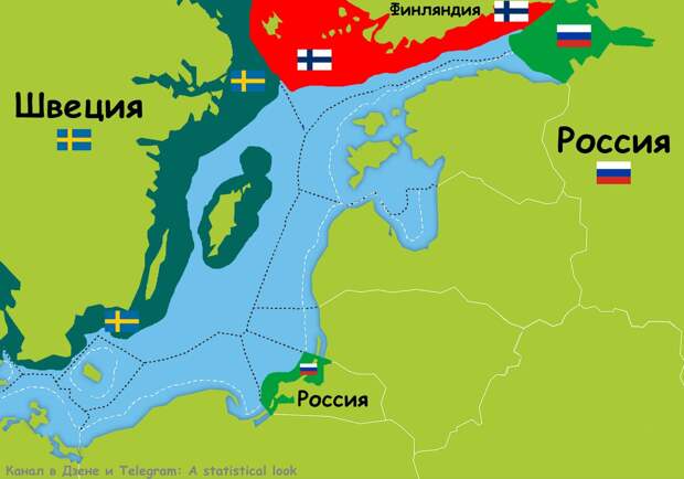 Россия хочет обновить границы в Балтийском море