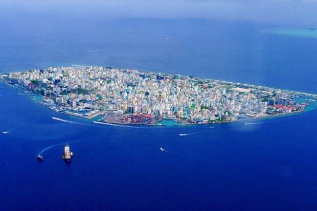Столица Мальдивской республики Мале.