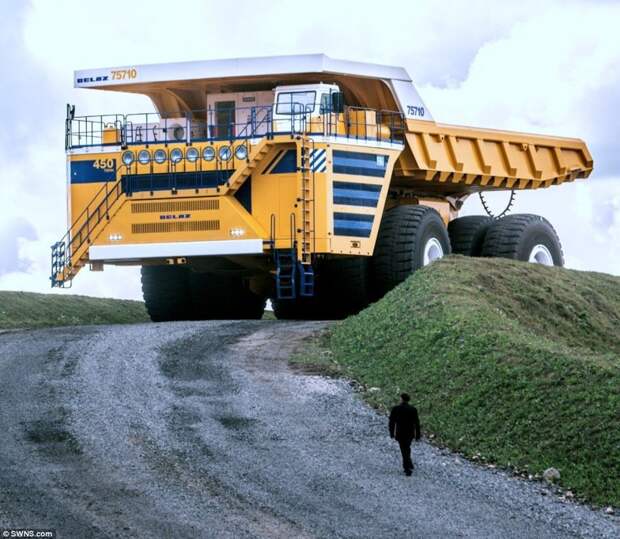 Украинский и Ульяновский BELAZ авто, белаз