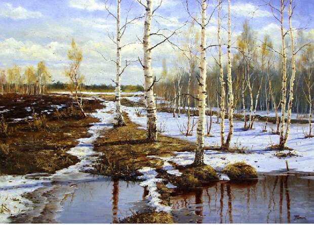 Какой изображали раннюю весну на своих картинах великие русские художники