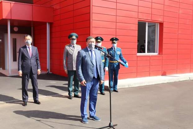 В Алматы открылась новая пожарная часть