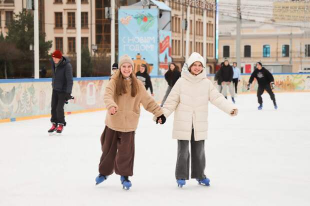 В Туле зимой будут работать катки и хоккейные коробки в пяти городских округах