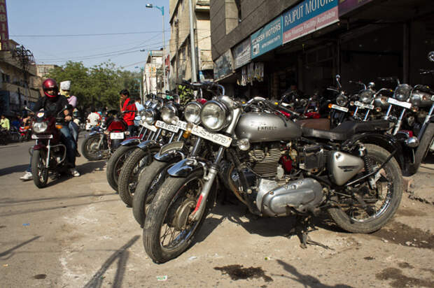 Индия - страна мотоциклов.