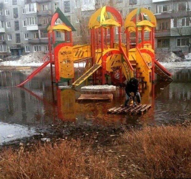 Весна придет, все поплывет!| Фото: Невседома. Весна придет, все поплывет!| Фото: Невседома.
