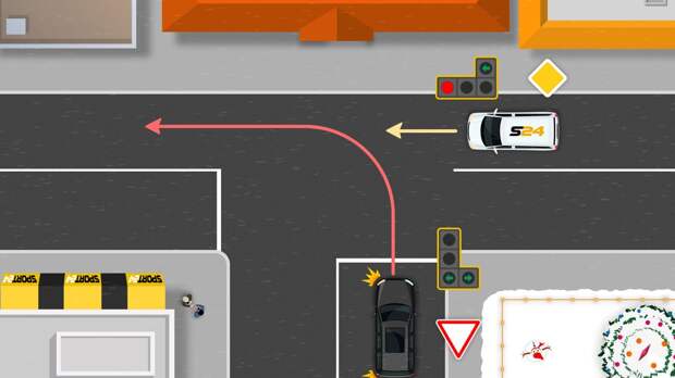 Билет с экзамена в ГАИ, на котором ошибаются многие водители: на дороге может привести к ДТП