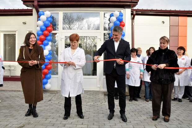 В селе под Симферополем открыли новую модульную врачебную амбулаторию