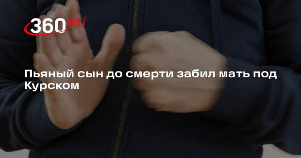 СК: мужчина в Железногорске напился и убил мать