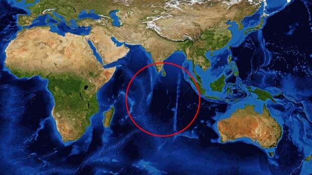 Раскрыта загадка происхождения гравитационной дыры в Индийском океане