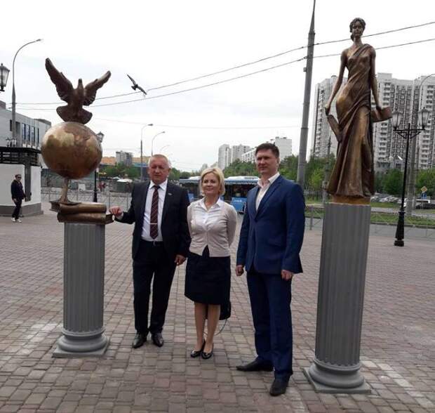 Александр Демин, Александр Тозик и Лариса Зайцева