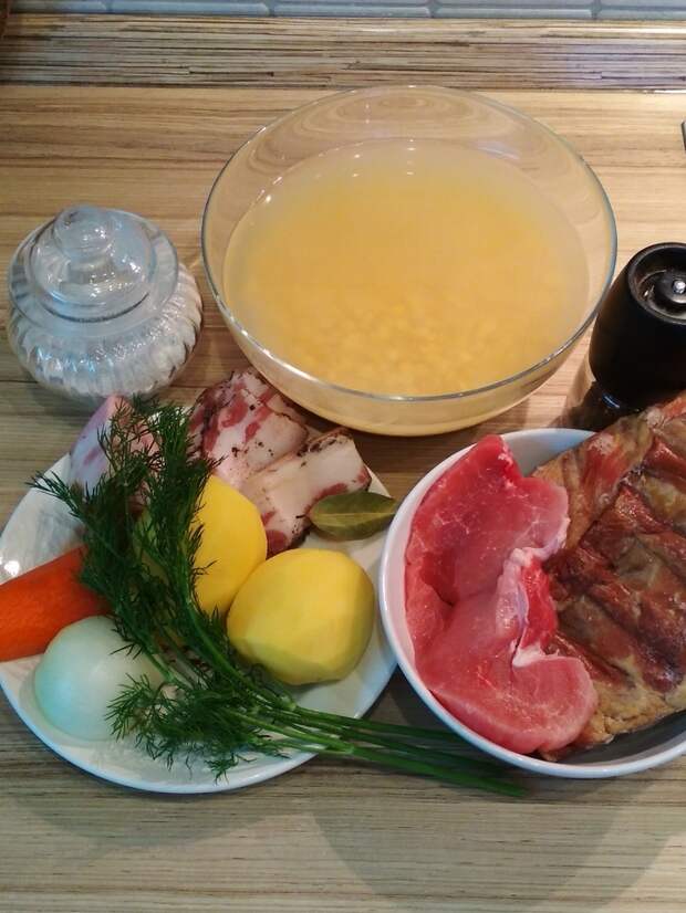 Суп гороховый по-охотничьи Рецепт, Суп, Длиннопост, Еда, Кулинария