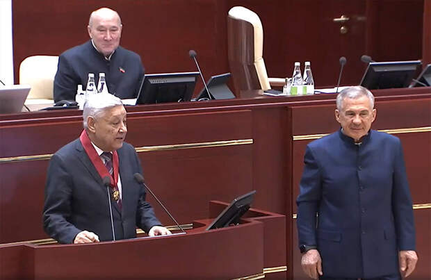 Фариду Мухаметшину вручили орден «За заслуги перед Отечеством» II степени