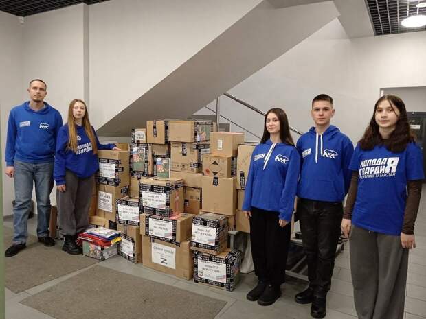 Письма и три тонны помощи: из Елабуги направили гуманитарный груз бойцам