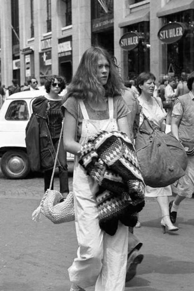 Уличная мода эпохи Винила 70-е, street style, мода